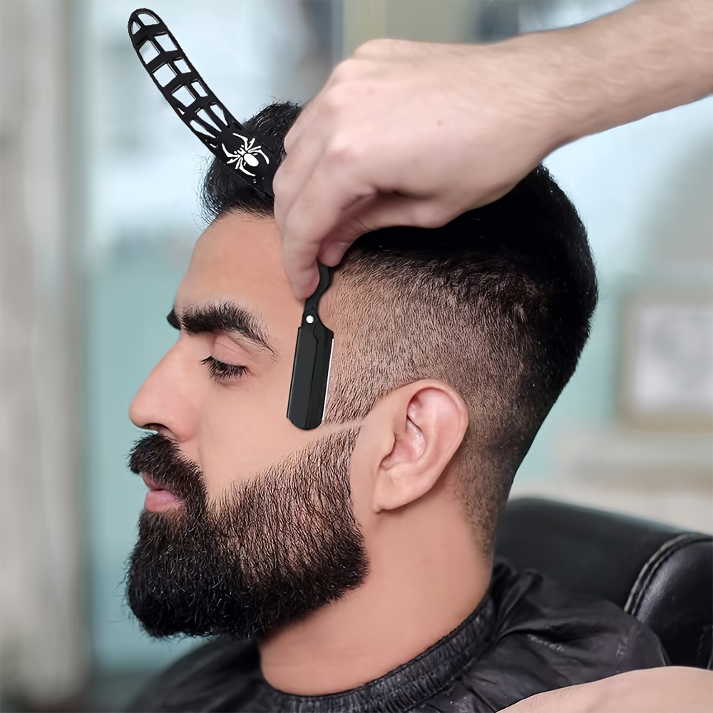 Hair Care Zinc - Складная ручная бритва, полый паук из