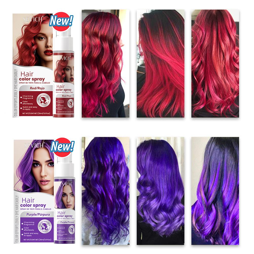 Purple Toning Shampoo - Временная краска для волос 8 цветов