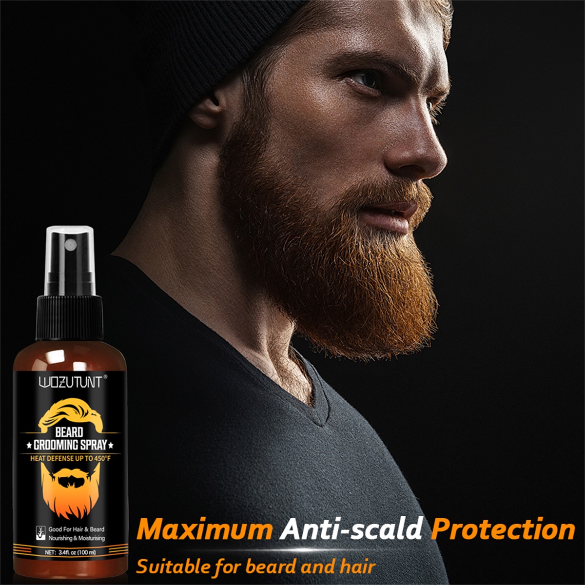 Спрей для ухода за бородой: за – обзор и цена Hair Care Heat Protectant