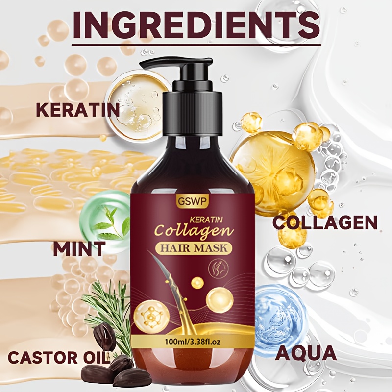 Маска для волос GSWP с коллаге – обзор и цена Hair Care Heat Protectant