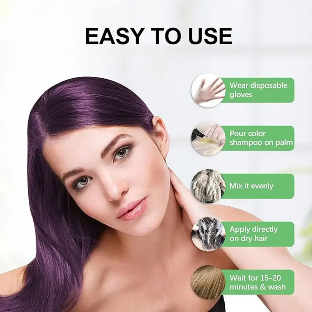 Шампунь для окрашивания волос  – обзор и цена Purple Toning Shampoo