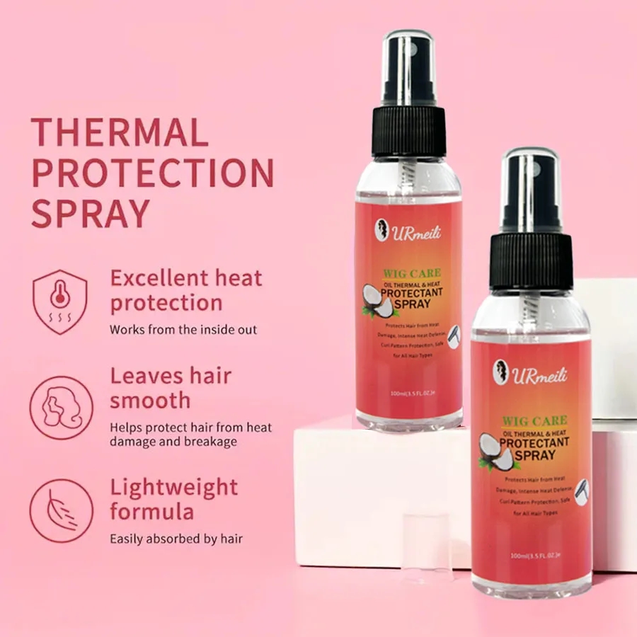 Спрей-кондиционер с кокосовым  – обзор и цена Hair Care Heat Protectant
