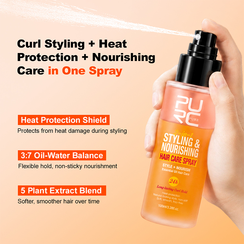 Термозащитный спрей PURC для в – обзор и цена Hair Care Heat Protectant